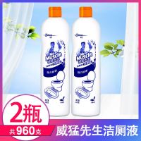 威猛先生蓝泡泡洁厕灵洁厕宝厕所除臭马桶清洁剂尿垢洁厕液清香型 威猛先生洁厕液480g*2瓶
