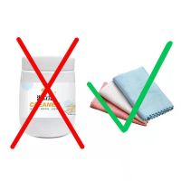 泡立净洗锅神器去污锅底翻新粉泡泡粉厨房锅具刷锅洗碗泡立静油污 1条装[百洁布]