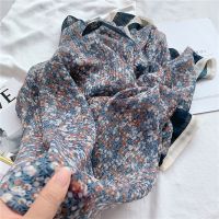 YILIAN英国品牌棉麻包边轻奢围巾女春秋夏空调房大披肩高级190x90 山楂蓝灰色 190x90cm棉麻高级货