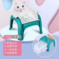 儿童餐椅宝宝洗头平躺椅家用婴儿防滑座凳子可坐小孩洗发澡折叠椅[12月13日发完] 升级白绿+座椅+洗头椅(不带餐盘)