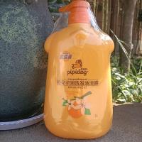 []皮皮狗洗发沐浴2合1橙花芦荟无硅油儿童无泪配方 1L皮皮狗洗沐2合1橙花