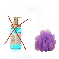 李佳琪推荐氨基酸海盐洗发水护发素持久留香去屑控油沐浴露套装女 六角瓶海盐精选沐浴球