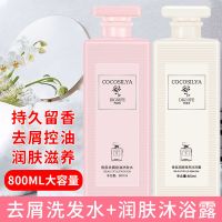 COCO洗发水留香护发素沐浴露套装800ML去屑控油洗头膏男女士 COCO香氛800ML大容量 [去屑控油洗发水]*单瓶