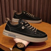 男鞋2021秋季新款潮流内增高小皮鞋男休闲男士加绒棉鞋板鞋潮鞋子 黑色[特价普通款] 44 尺码偏小,按运动鞋码买大一码