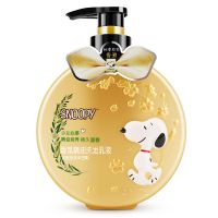 SNOOPY 史努比香氛洗发水花瓣沐浴滋润肌肤去屑洗发露家庭装 茶树油润泽去屑洗发水 500g