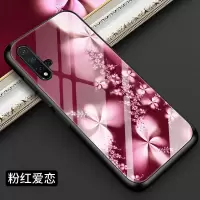 华为nova5手机壳nova5pro玻璃nova5i男女nova5ipro防摔nova5Z创意 粉红爱恋 华为nova5