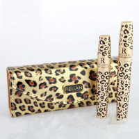 惹恋猎豹纤维睫毛膏组合套装豹纹双只嫁接浓密拉长睫毛膏不晕染