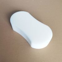 帅宁擦色海绵点彩高密度海绵块肌理漆石纹彩揉色上色艺术涂料工具 8字型白色海绵 1个