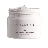 韩国清洁泥膜面膜白泥涂抹式补水祛痘痘黑头粉刺收缩毛孔敏感肌女 体验装[1罐/100g]