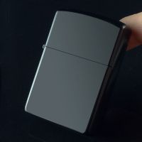 打火机煤油防风金属砂轮老式怀旧国产复古青铜玫瑰刻字 光板-黑漆