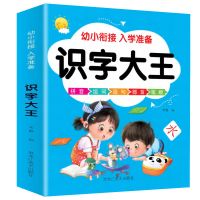 幼小衔接学前数学识字儿童思维拓展训练幼儿专注力早教智力开发书 单本识字大王-164页-小本不推荐