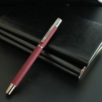 莫兰迪色钢笔学生专用美工弯头练字书法笔ins高颜值笔男帅气钢笔 秋红 0.5MM单支笔(无配件)