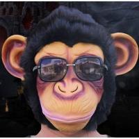 大嘴猴子面具金刚猩猩七龙珠孙悟空猩猩头套西游记美猴王演出道具 大嘴猴子