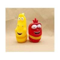 2020特卖 用韩国动画片爆笑虫子臭屁虫公仔摆件卡通挂件人偶模型 两只一起 高7-8cm