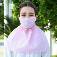 电动车防晒手套女电车挡风夏季防晒手套夏天电动摩托车遮阳防雨 大口罩颜色随机 1双