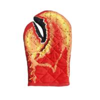 HOMZ霍玛 蟹钳全棉微波炉烤箱防烫隔热手套烘焙耐高温手套一双 蟹钳手套1只装