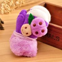 婴儿手套冬季0-12个月加绒保暖1-3岁2宝宝手套男女儿童幼儿小手套 金宜甲虫紫色1-3岁