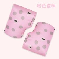 电动车把套加绒加厚冬季电瓶自行车三轮车摩托车护手挡风保暖冬天 内里加绒把套+双系绳收口粉猫咪