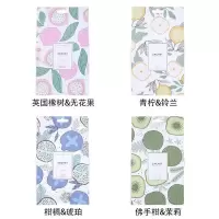 MINISO名创优品水果香氛包五包一盒汽车香囊卧室房间厕所香袋清新 花色 佛手柑&茉莉