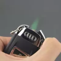 创意个性奥迪车钥匙模型充气打火机1:1逼真防风钥匙扣打火机 创意个性奥迪车钥匙模型充气打火机1:1逼真防风钥匙扣打火机