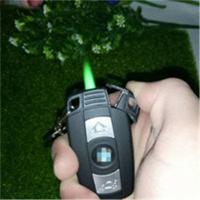 仿真装逼神器车钥匙宝马钥匙扣充气打火机充电男士创意防风点烟器 宝马×3