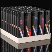 50支盒装散装打火机一次性防风打火机批发普通打火机塑料打火机[ 自由女神防风款_不合适 5支装