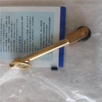 黄铜户外旅游取火石架改装打火机DIY专用砂轮方形圆形点火棒 A