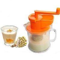 家用神器多功能手动豆浆机手磨手摇花生机手动榨汁器手工果泥磨具 多功能手动手摇豆浆机