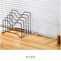 厨房置物架卧室壁挂式床头收纳挂篮床边挂钩挂件收纳架橱柜下挂架 V/V黑色一个