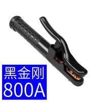 [软柄不烫手]电焊钳工业级电焊机焊把钳防烫800A焊工防护用品弯 800A(黑金刚款)