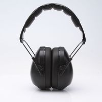 儿童隔音耳罩睡觉防噪音睡眠用舒适防呼噜学生宿舍架子鼓降噪耳机 黑色