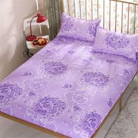 九鹿堡床笠席梦思保护套床罩床裙床垫套单件床单1米/1.2米/1.8米 玫瑰爱人 100cmx200cm