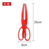 控鱼器带称控大物多功能取鱼器不伤鱼抓鱼夹子夹鱼钳路亚装备大全 红色活鱼夹