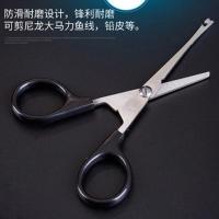 多功能路亚钳不锈钢控鱼器带称带尺控鱼钳取鱼器剪线钳摘钩器 A款摘钩器大力马剪