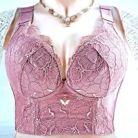 无钢圈超薄款全罩杯2020新品调整型防下垂聚拢文胸收副乳聚拢胸罩 豆沙色 32/70A(上薄下厚杯)