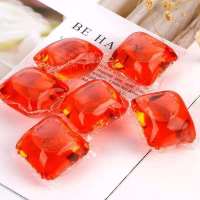 [领劵]洗衣凝珠超浓缩持久留香水型除菌除螨洗衣液洗衣神器 /彂/玫瑰儿香//红色 //除菌+留香//[60颗+袋装]