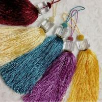 窗帘配饰装饰品方块水晶吊穗小吊球窗帘挂球DIY吊球帘头坠20个/包 灰色