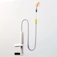 乒乓球练球器大桌夹极速变形版 专业训练 家庭娱乐 攻球 弧圈挑打 练球器+5孔球