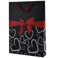 洞洞乐戳戳乐惊喜盲盒抽奖盒子小卖部摸奖儿童节礼物送男女朋友 黑色礼品袋