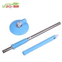 雅麒加厚旋转通用拖把杆加拖把盘 蓝色拖把杆+拖把盘塑