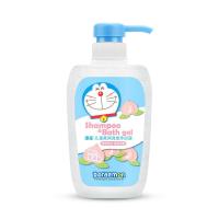 哆啦A梦婴儿桃子水沐浴露宝宝洗发水桃叶精华弱碱性氨基酸套装 300ml
