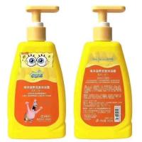 海绵宝宝沐浴露洗发水二合一小孩儿童新生婴儿沐浴乳洗护用品 300ml海绵宝宝
