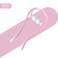 办公室颈椎按摩器手动夹脖子揉捏颈部肩颈家用按摩器按摩夹不求人 粉色