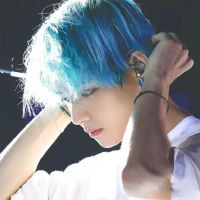 显白学生党蓝色染发剂自己染湖泊天使鸢尾天空蓝灰色染发膏不伤发 湖泊蓝(头发已是8度黄)