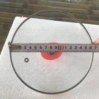 家用C型加厚钢化玻璃透明盖子汤锅砂锅多款尺寸可用耐热免火再煮 适合直径16.3-16.5厘米