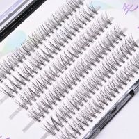 嫁接睫毛20根朵毛热熔易自己嫁接假睫毛单簇开花睫毛浓密眼睫毛 8mm一盒