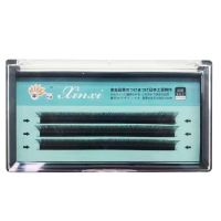 yy眼睫毛嫁接假睫毛yy型网状编织柔软浓密自然水貂毛超自然仿真 0.07粗度[B曲]3排 8mm