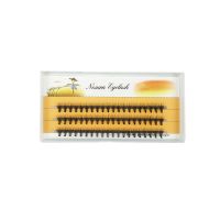 拍3送1稻草人20根0.07貂绒自嫁接假睫毛朵毛60簇浓密种植假眼睫毛 20D睫毛单品 睫毛8mm