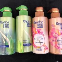 飘柔洗发水无硅油净油顺爽去屑丰盈飘逸微米净透香氛洗护套装2瓶 净油顺爽洗护一套600ml