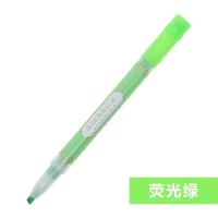 日本ZEBRA斑马闪亮珠光荧光笔KIRARICH糖果学生彩笔手帐记号笔 绿色(珠光荧光笔)